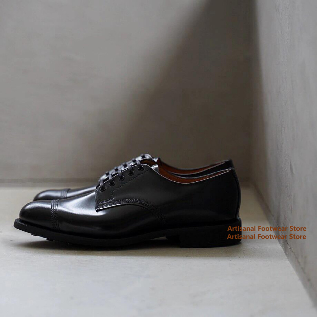 Chaussures Oxford en cuir noir - Leather Shoe Polish avis et prix