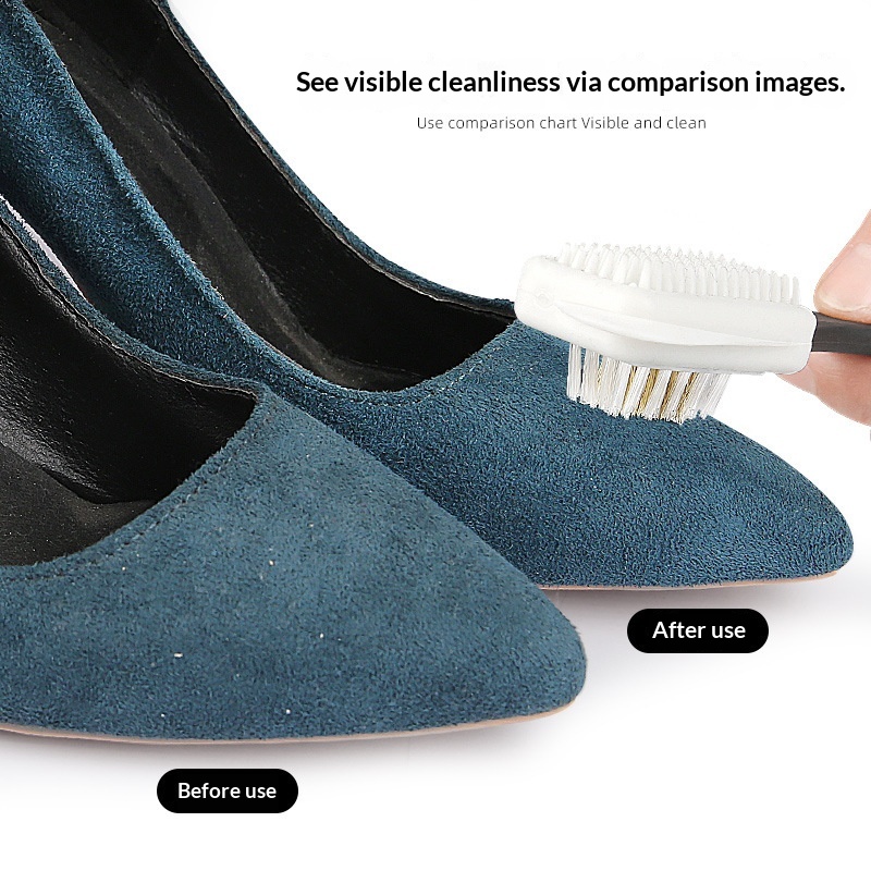 1/2 pièces Brosse à chaussures - Shoe Cleaning Brush avis et prix