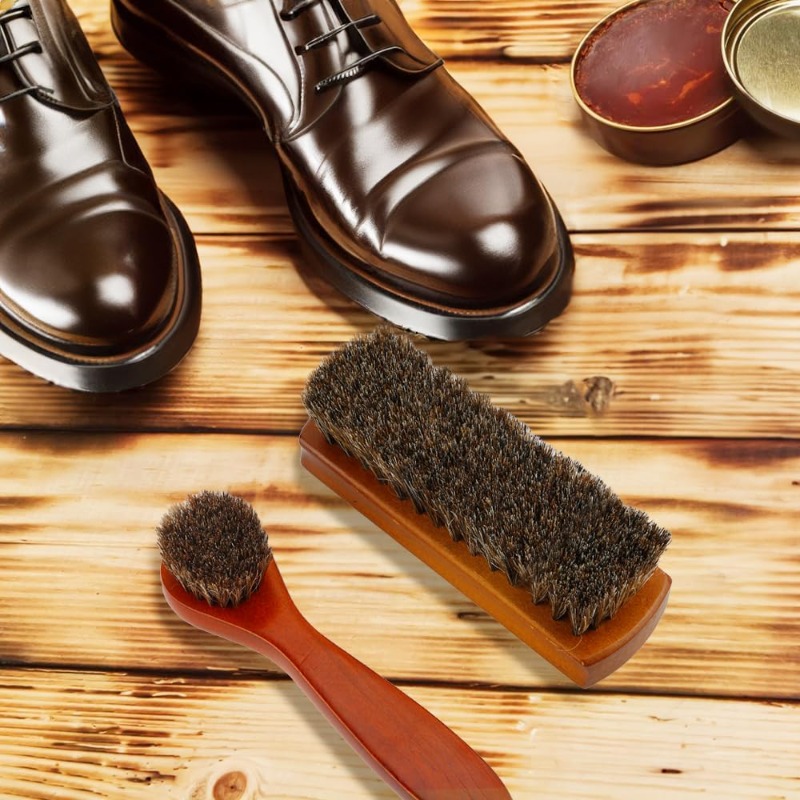 Nouveau! Brosse en poils de ch - Shoe Cleaning Brush avis et prix